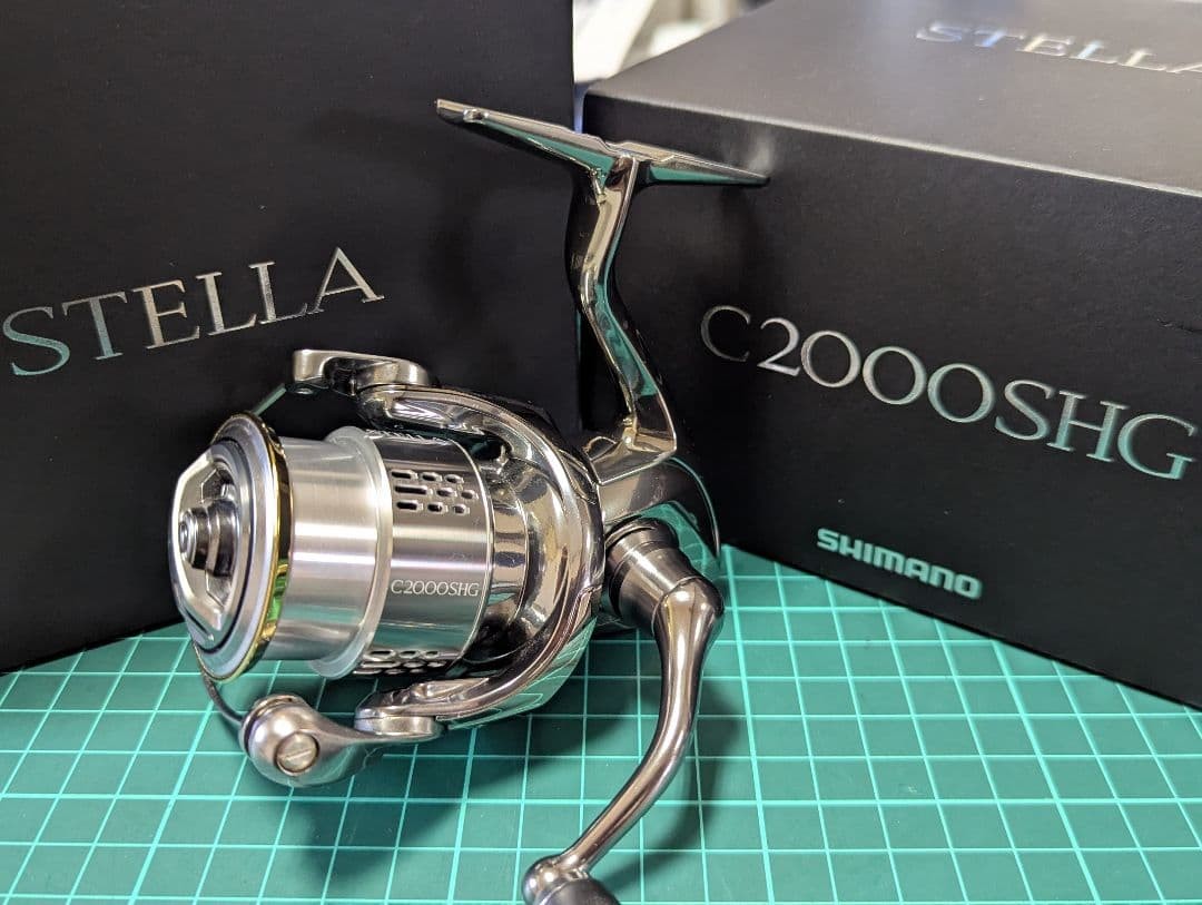 SHIMANO Spinning Reel 18 STELLA C2000SHG MicroModule Gear II X-Protect Exc+++