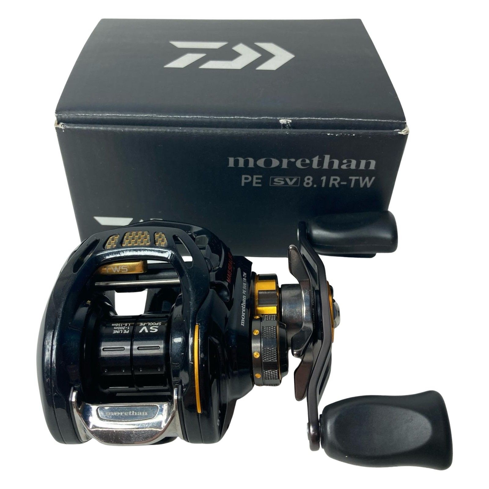 DAIWA Morethan PESV8.1R-TW Baitcasting Reel Used JDM Japan