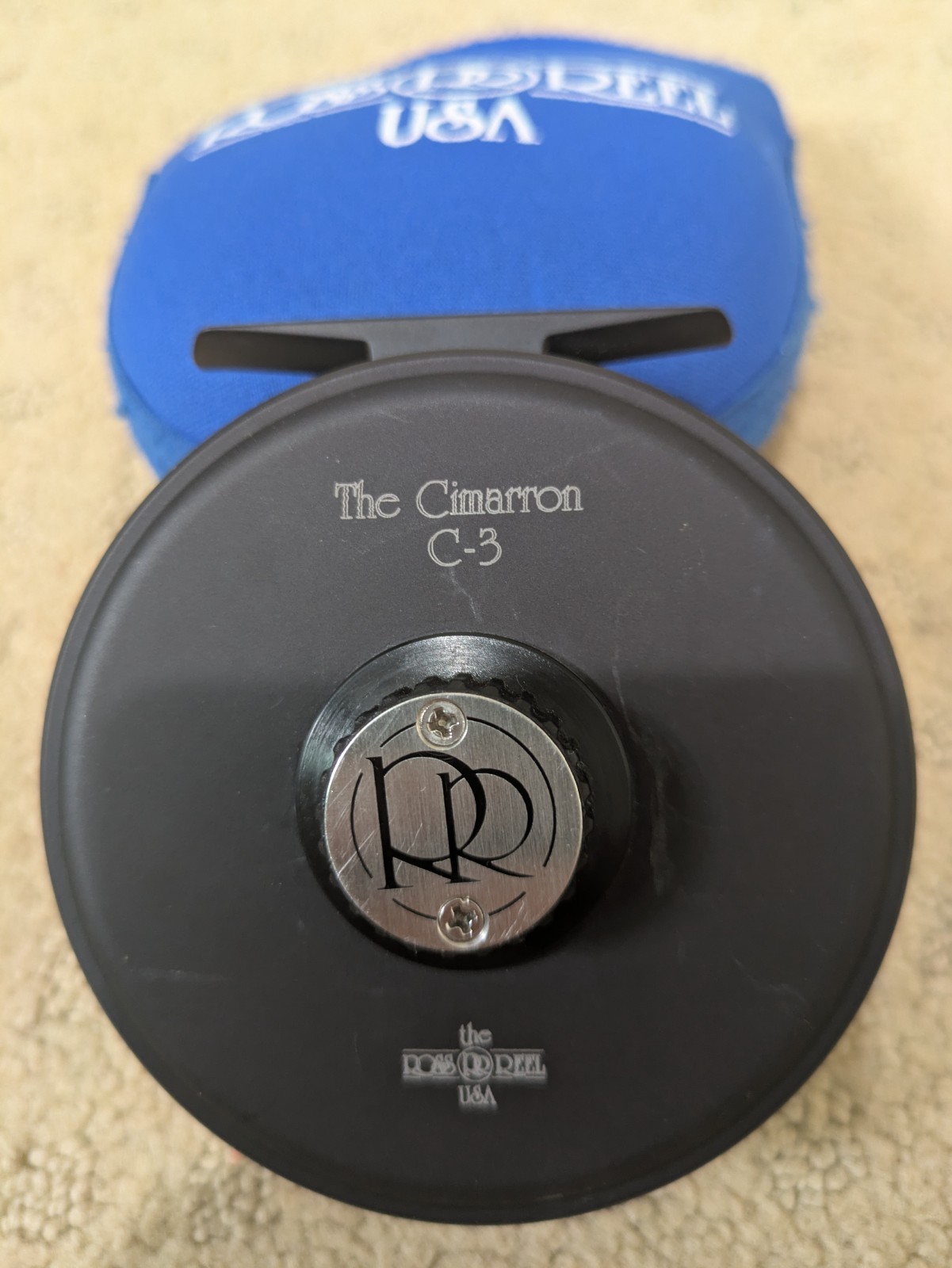 Ross Reels The Cimarron C-3 Fly Fishing Reel With Case And Line