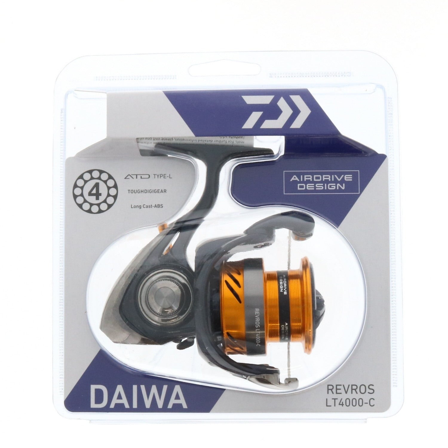 Daiwa Revros LT 4000-C-CP Spinning Fishing Reel with Zaion V Frame and Air Rotor