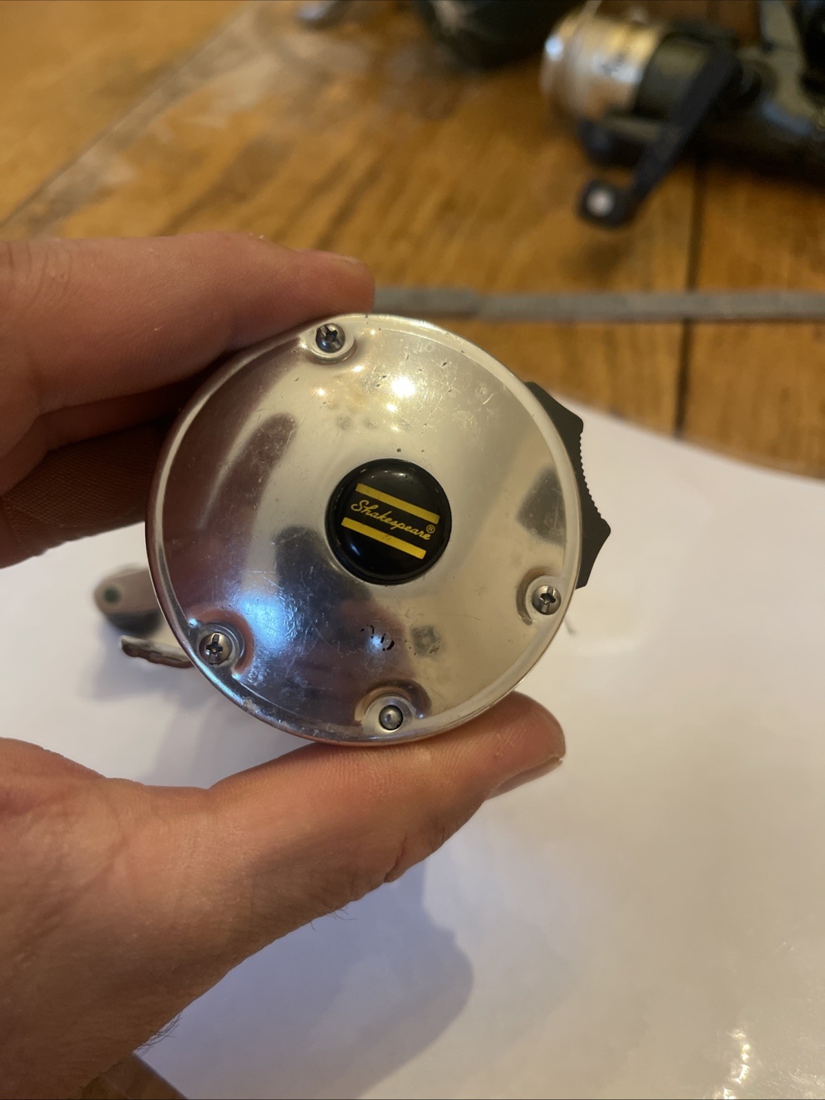 Fishing Reel Shakespeare SKP2000S Baitcasting Missing Piece See Pic