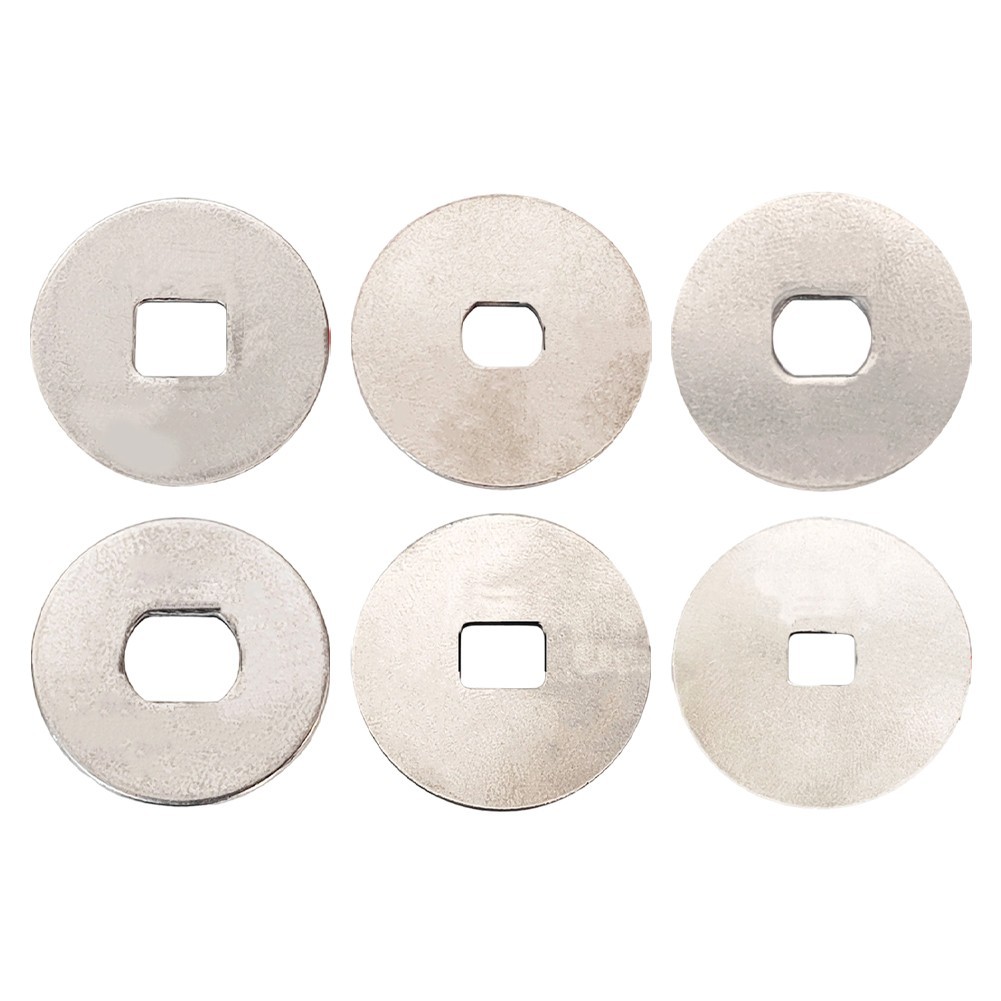 Stainless Steel Fishing Reel Part Gasket Cover Plate for Center Gear Assembly