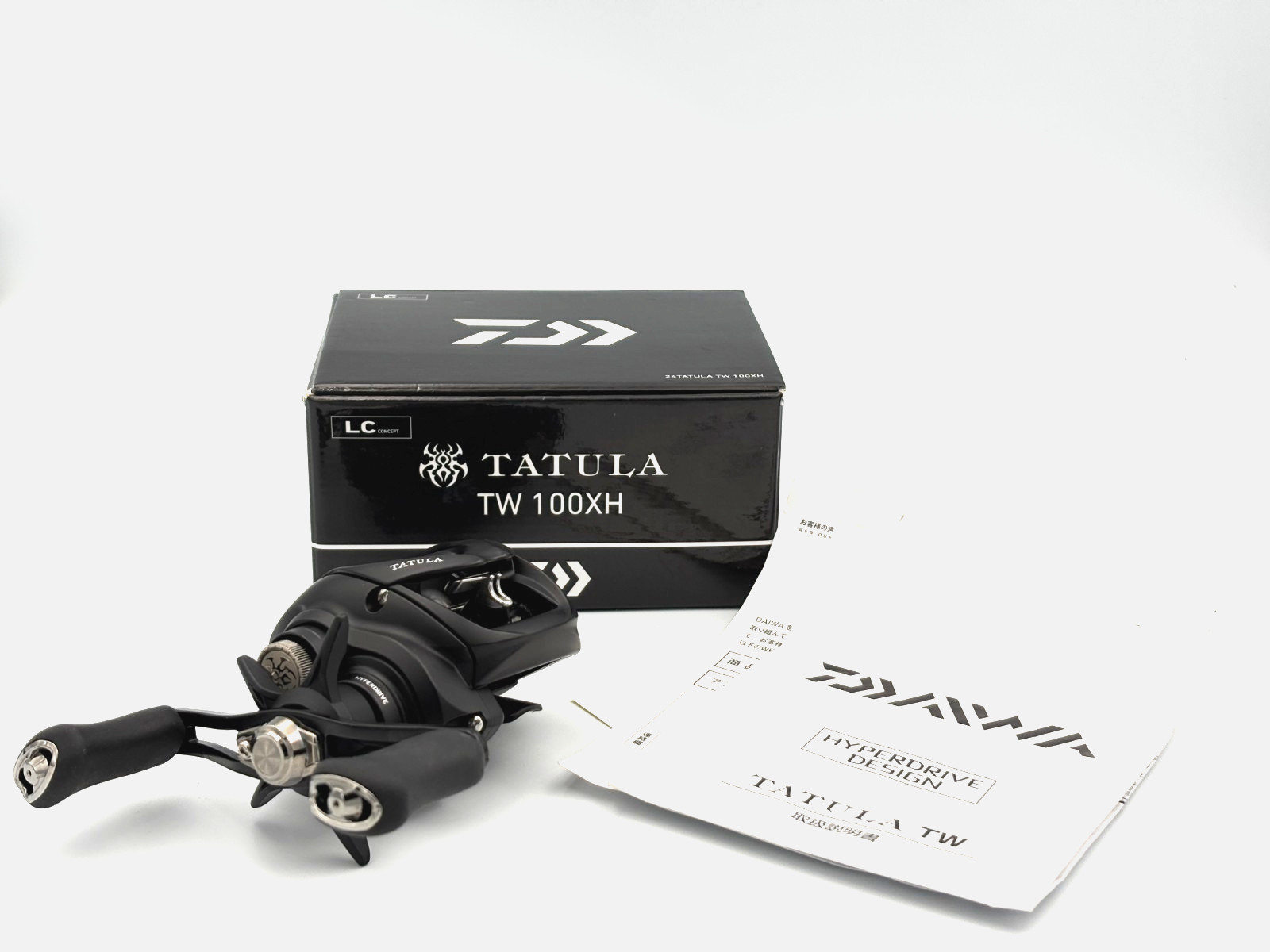 Near Mint DAIWA 24 TATULA TW 100XH Right Hand Baitcasting Reel from JAPAN