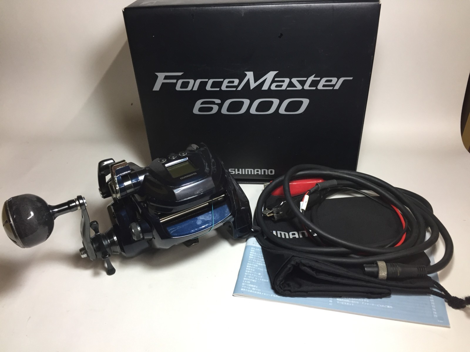 R5836) SHIMANO 2020 FORCE MASTER 6000 Electric Reel