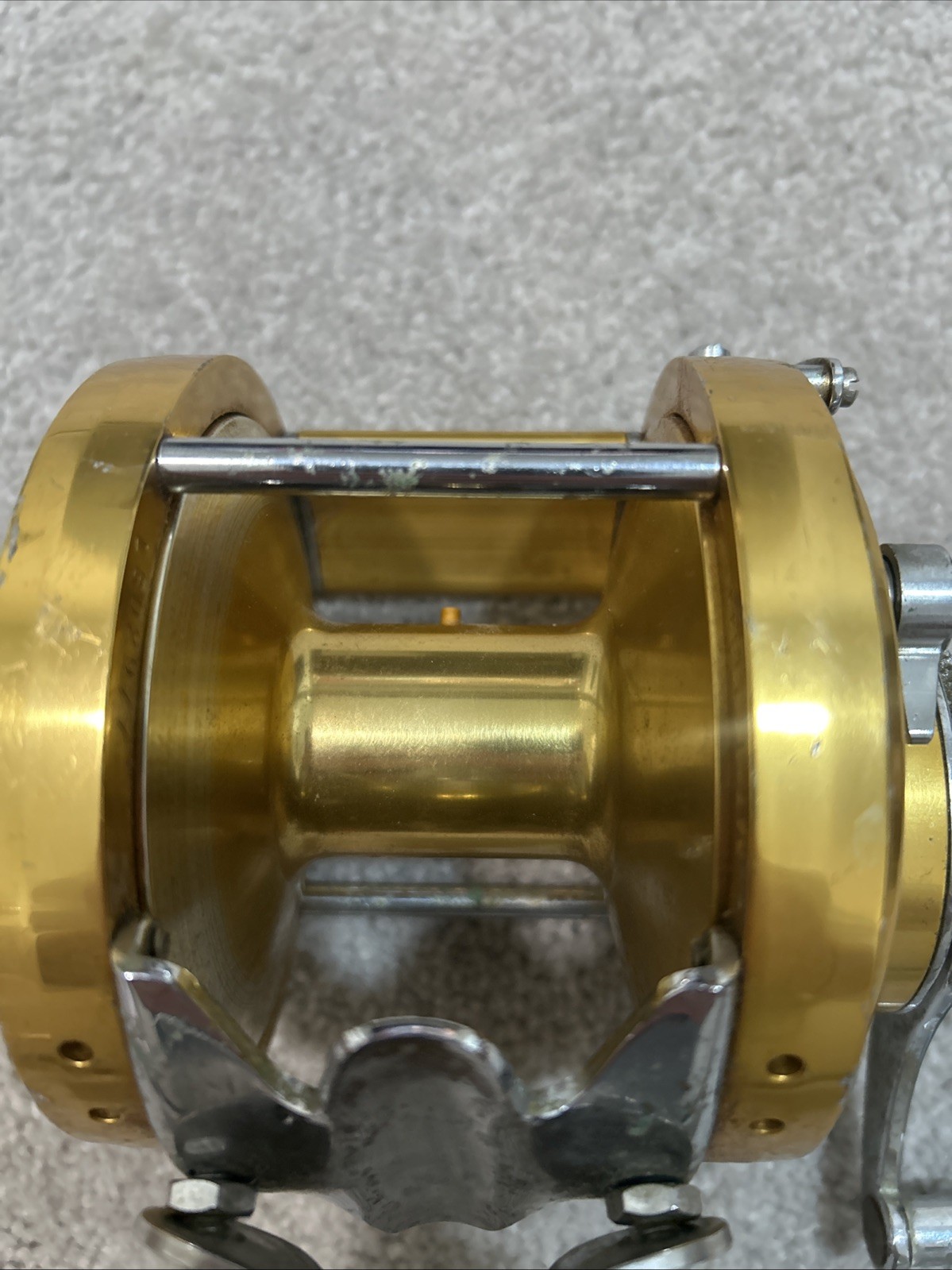 Vintage Penn International 50 Big Game Trolling Reel Gold Offshore Fishing Reel