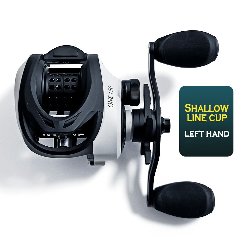 Baitcast Fishing Reel 9+1Bearings 9kg Max Drag 6.5:1Gear Ratio Fishing Reel