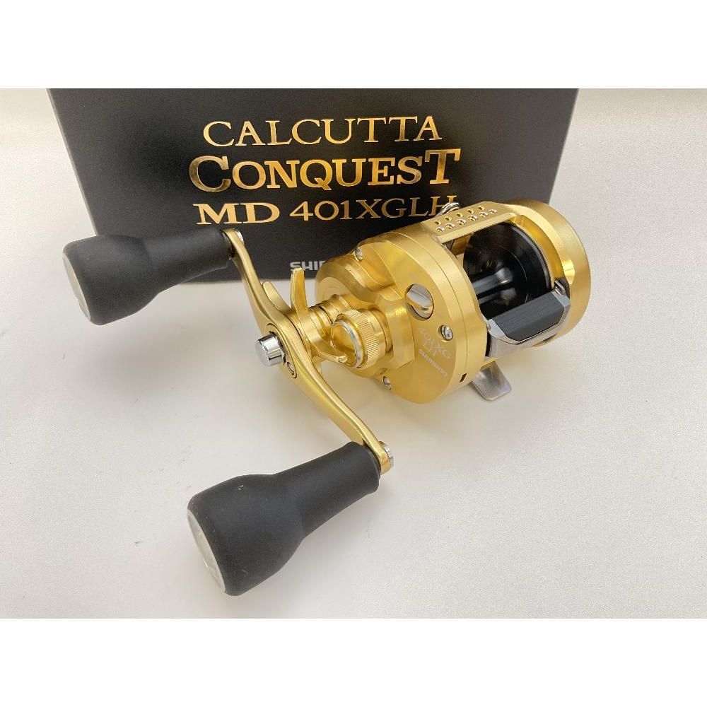 Shimano 23 Calcutta Conquest MD 401XGLH Left Long Handle Baitcasting Reel