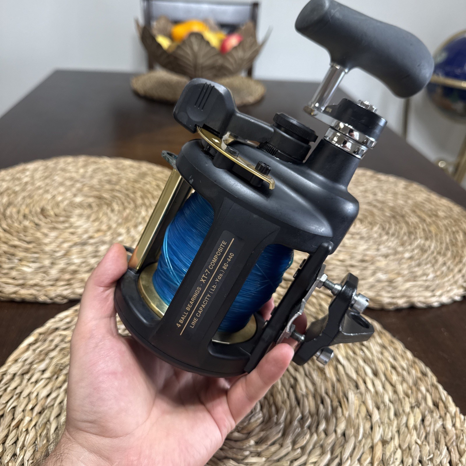 Shimano TLD 50 LRSA 2-Speed Lever Drag Big Game Trolling Reel Tested Clean