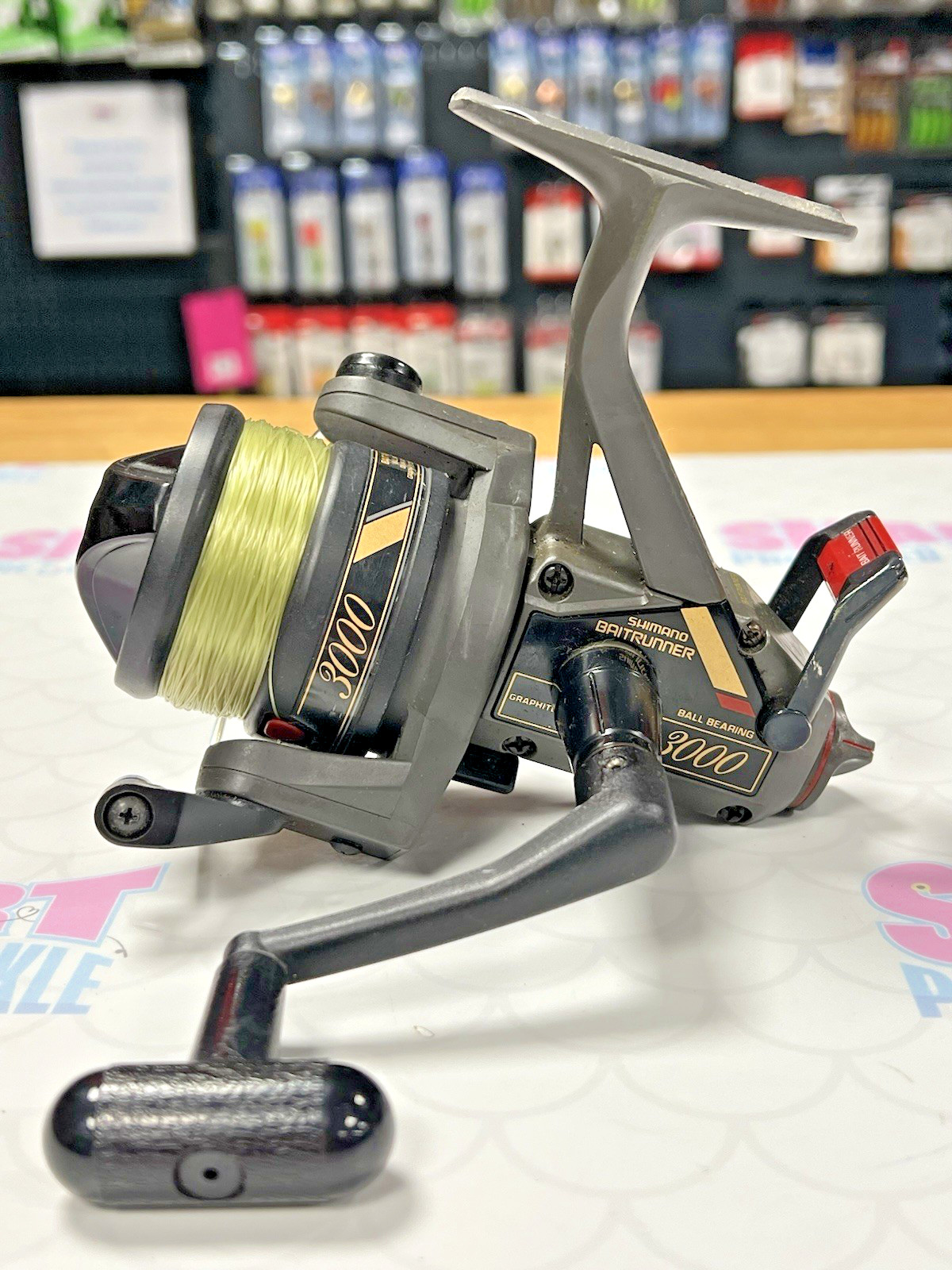 Shimano Baitrunner 3000 Reel Grey Vintage Japan Rare Model Working carp reel