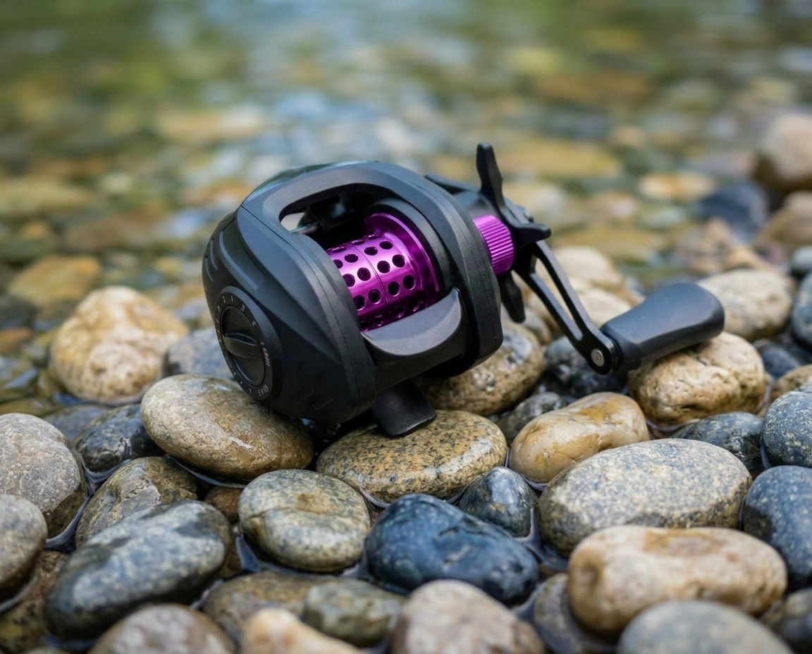 Graywolf Shallow SL — BFS Reels – SHALLOW SPOOL – LH/RH – BAIT FINESSE – PURPLE