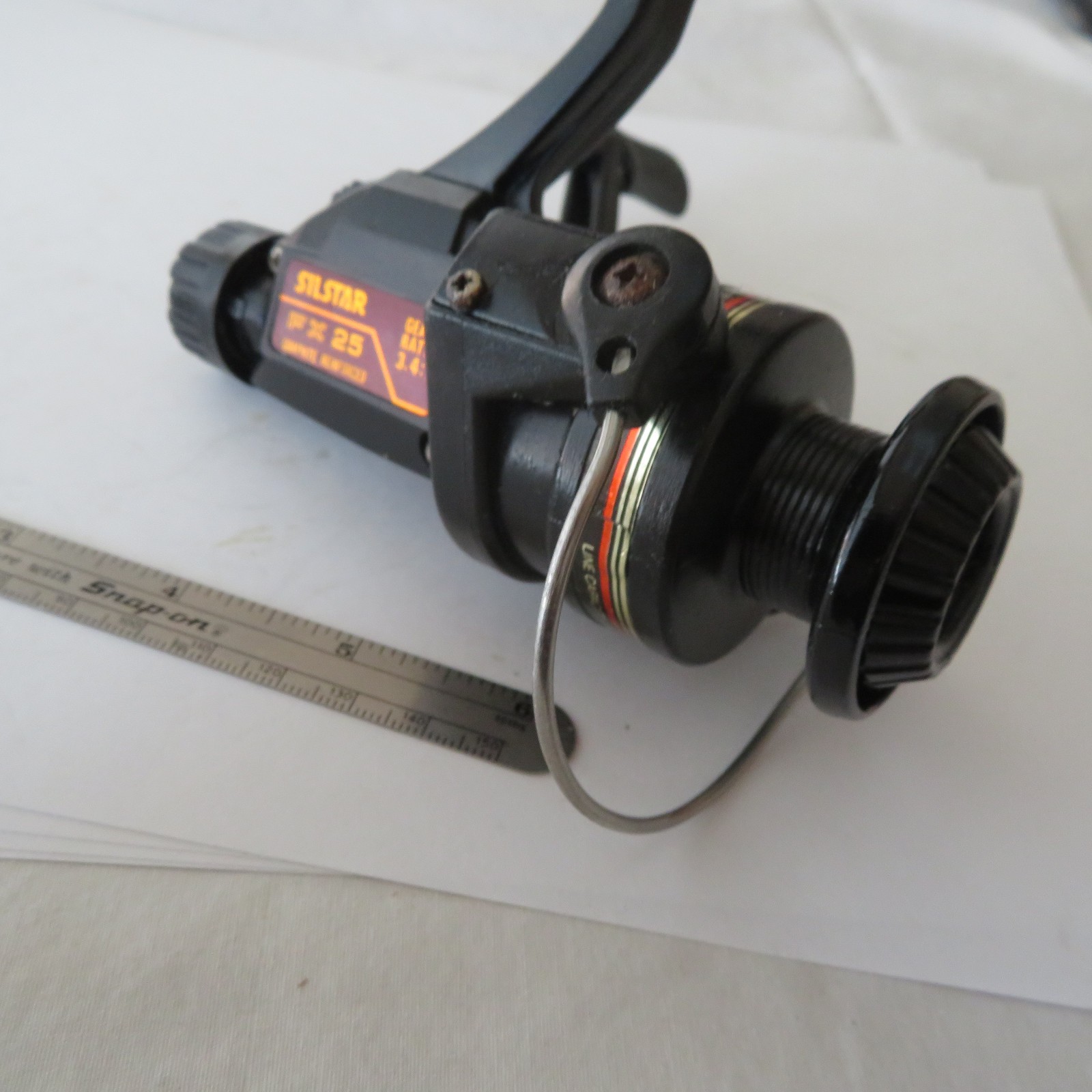 FISHING REELS SILSTAR FX25 UKTRA LIGHT REAR DRAG RATIO 3.4:1 LINE 2-6 LB UNUSED