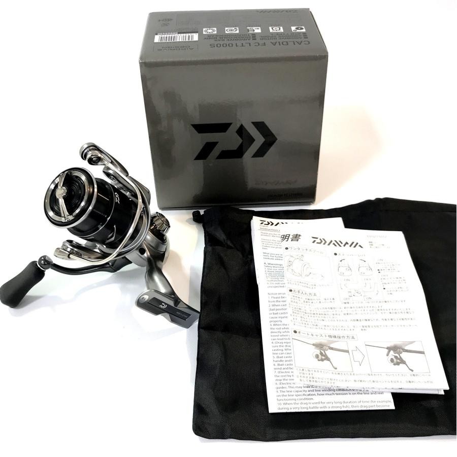 Used DAIWA Daiwa 25 Caldia FC LT1000S 00060400 Reel Spinning Reel with box