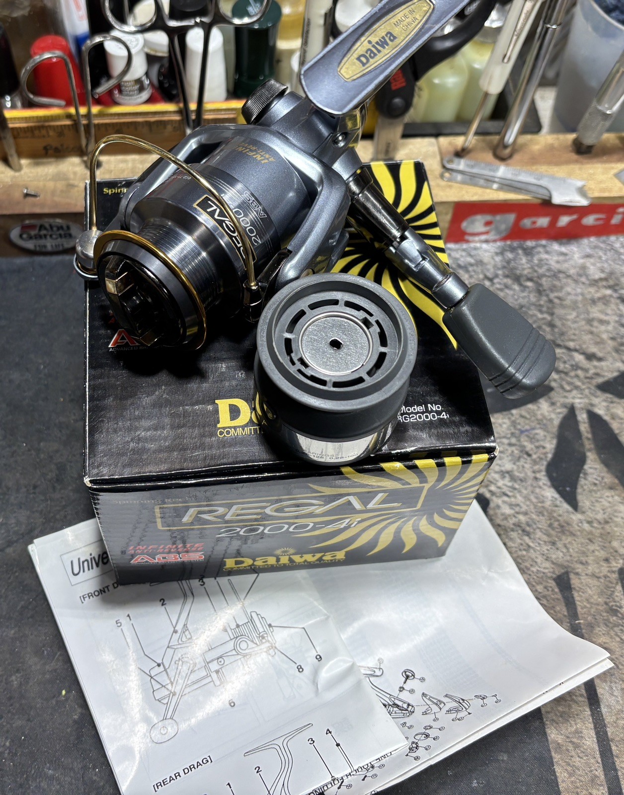 New Old Stock Daiwa Regal-2000-4i Spinning Reel