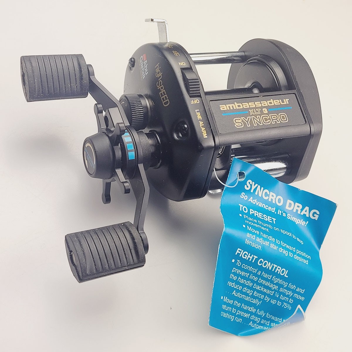 Vintage NOS Abu Garcia Ambassadeur Baitcasting Reel Boxed – XLT 3 Syncro