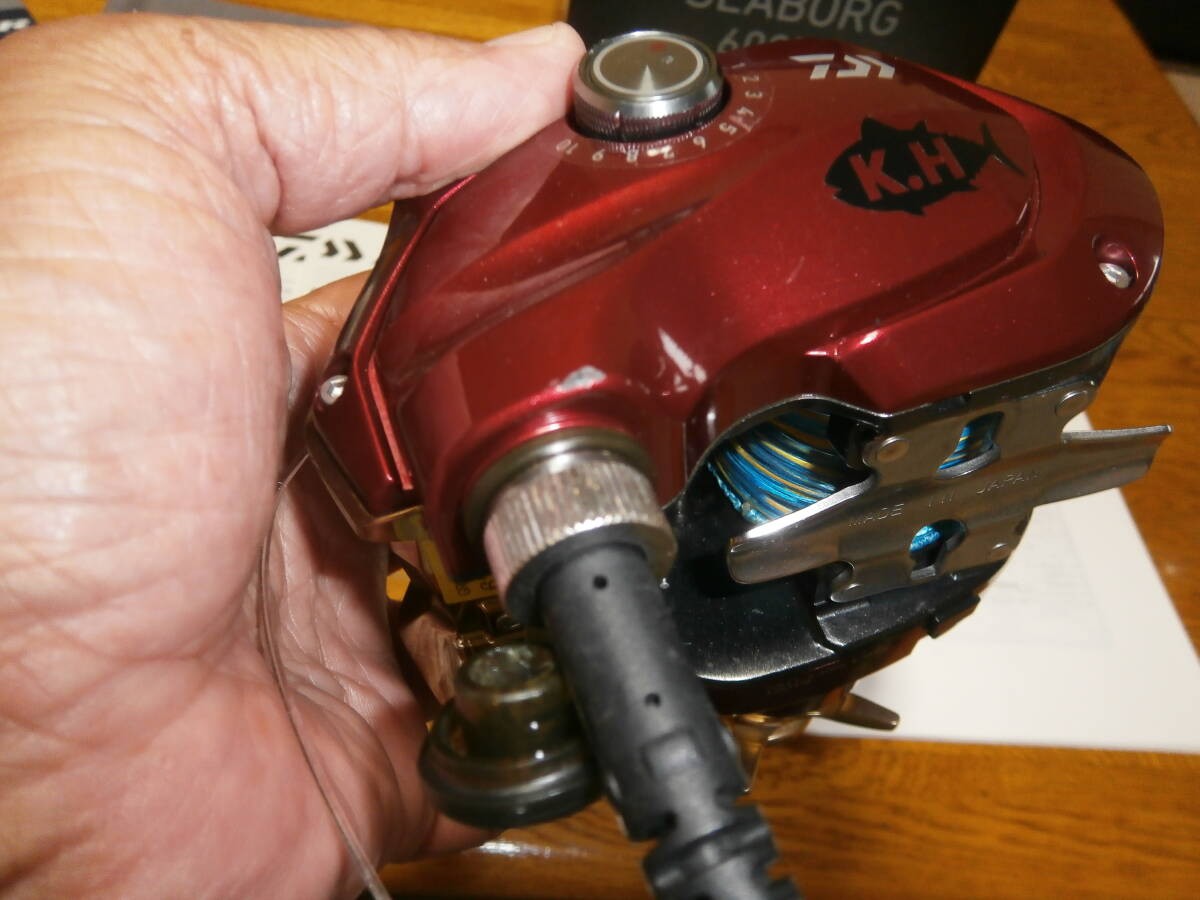 DAIWA Electric Reel SEABORG 600MJ RH Right 3.6:1 Saltwater Fishing Exc+++