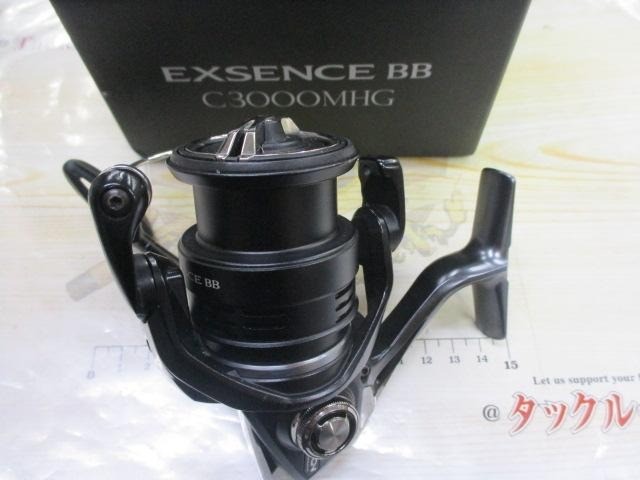 SHIMANO’s 20 Exsence BB C3000MHG Reel Spinning Reel Used w/box big game