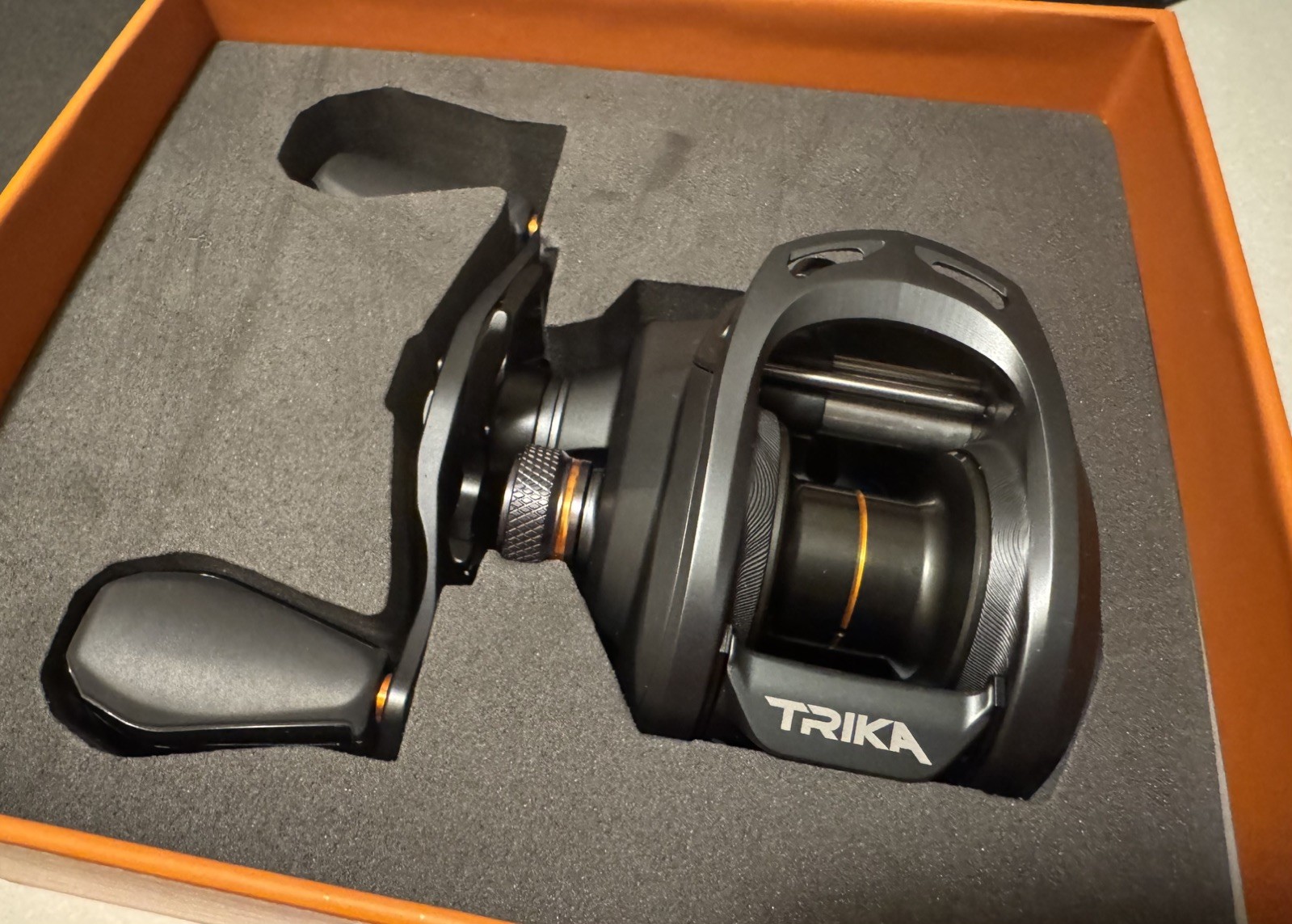 Trika Ti100 Bait casting Reels LH Left Hand 7:0.1 w/Titanium