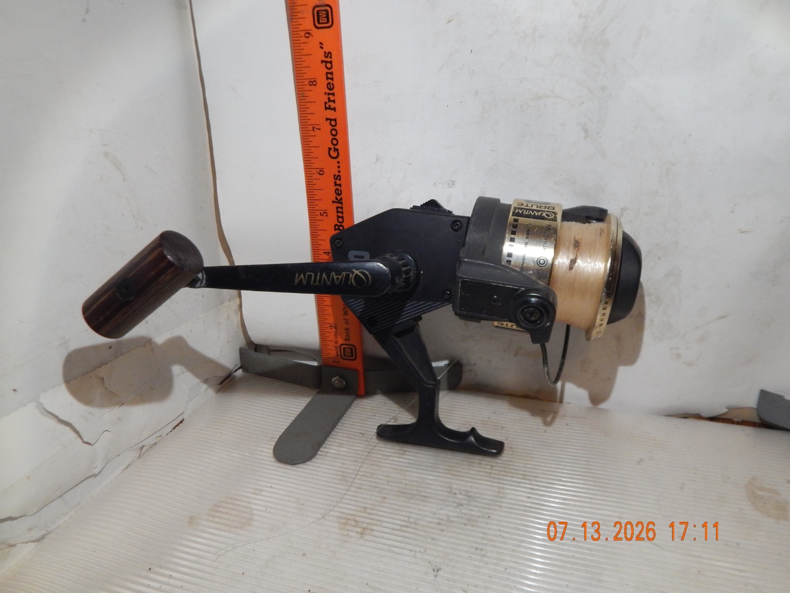 Quantum (By Zebco) Brute 8 spinning reel – Heavy duty, saltwater spinning reel