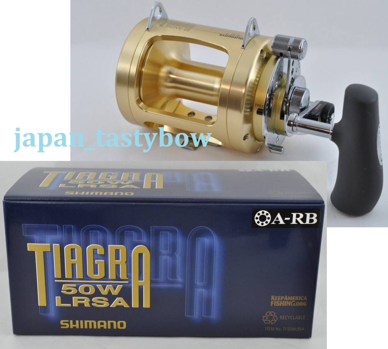Shimano TIAGRA 50W LRSA Big Game Fishing Reel Right Handed
