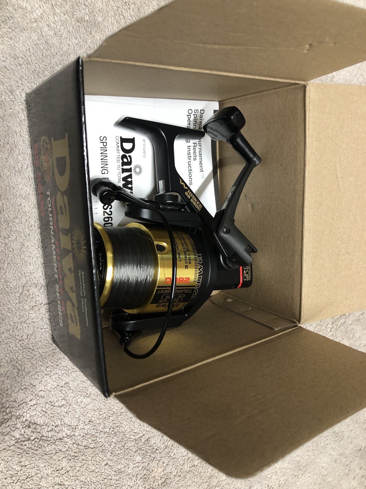 Daiwa Tournamet Whisker SS 2600