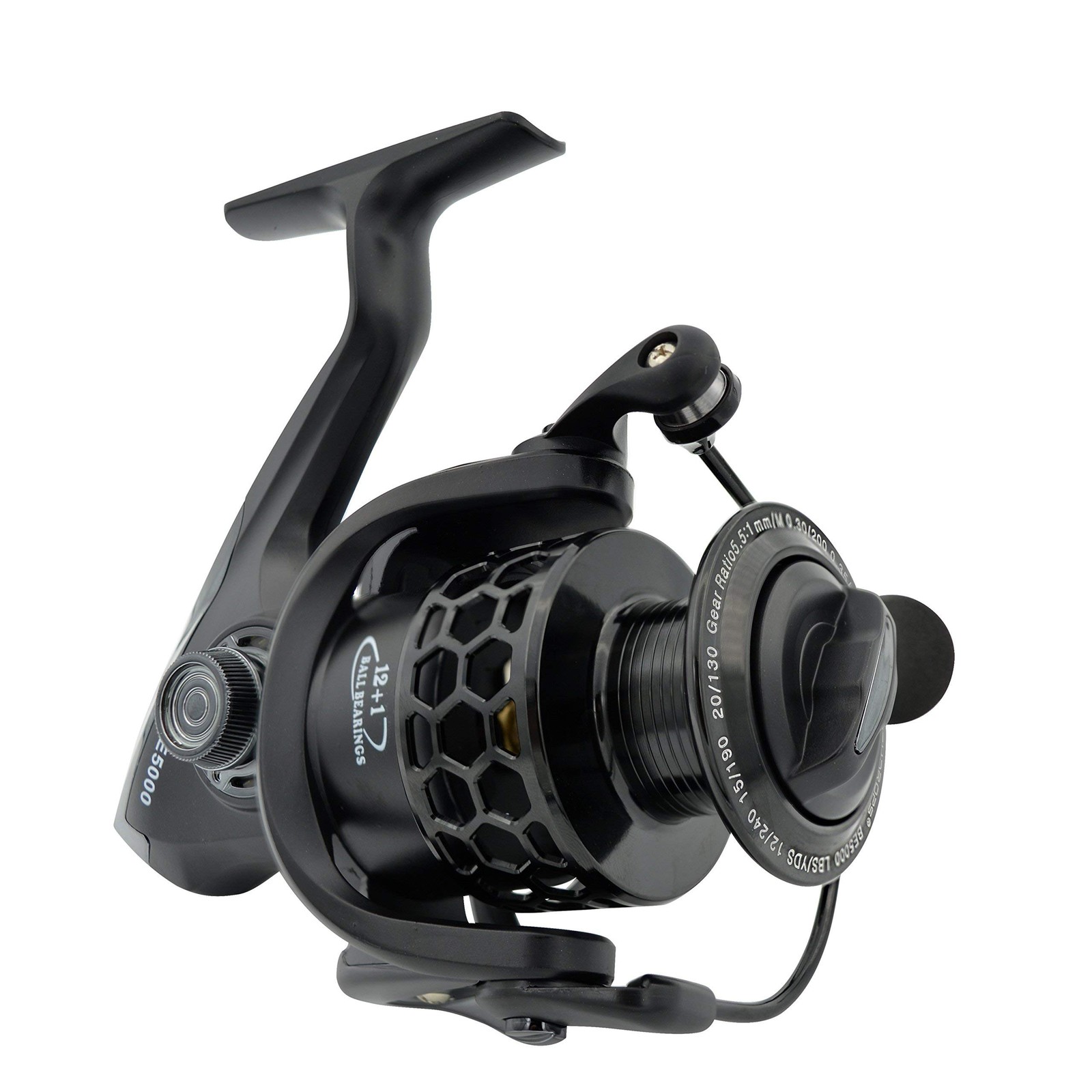Spinning Fishing Reels 12+1BB Ultra Lightweight Carved Aluminum Spool