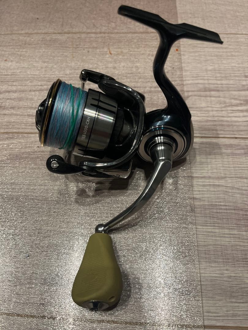 Daiwa Certate 4000CXH Overhauled Spinning Reel, Varial Flat Knob, 200m PE Line