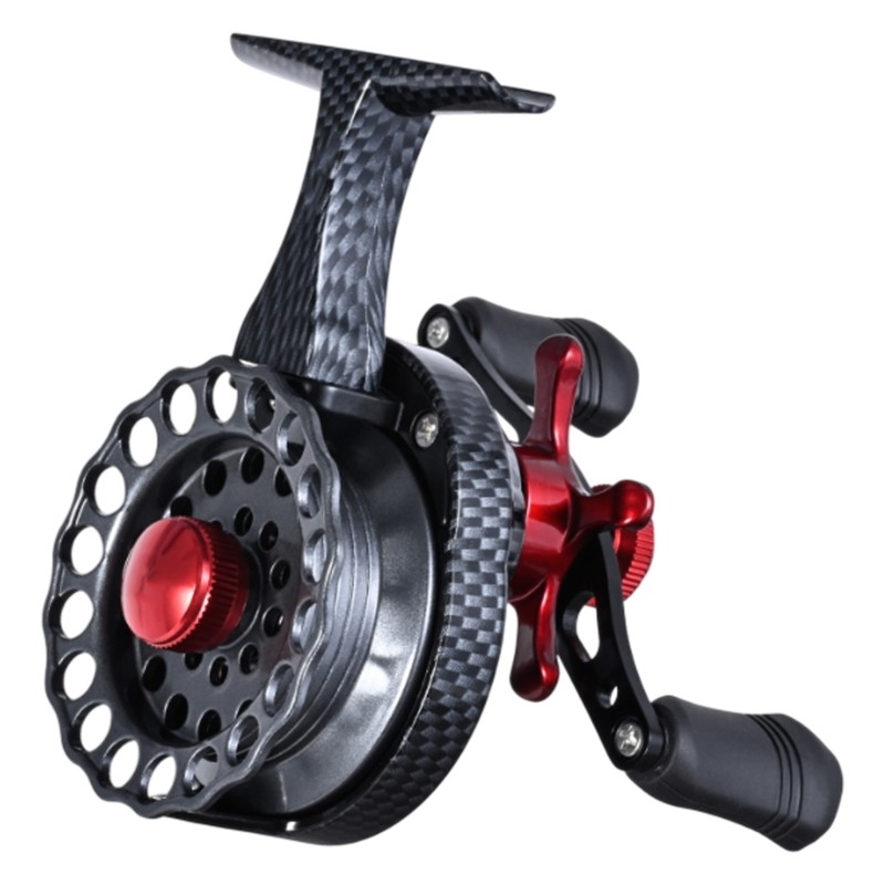 Ice Fishing Reels 4+1 Balls Bearings Ice Reels 3.5:1 Gear Ratio Fishing Reels