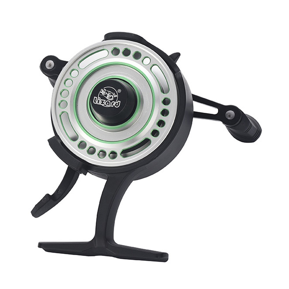 Metal Wire Cup Ice Fishing Reel Raft Fishing Wheel Front Fishing Wheel For J7K3