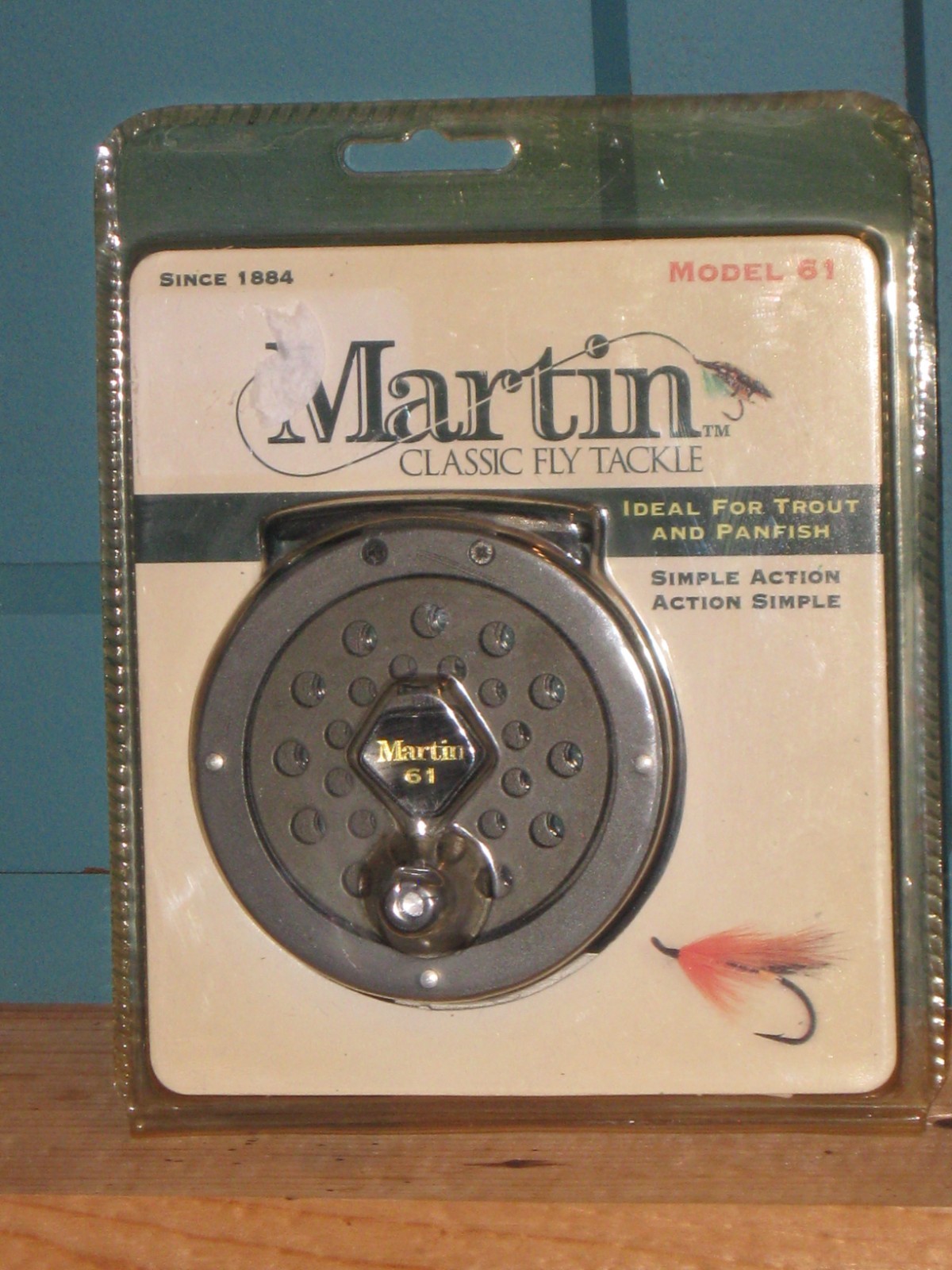 Vintage Martin Classic Fly Tackle Model 61 Fly Reel Left Or Right Retrieve NIP!!