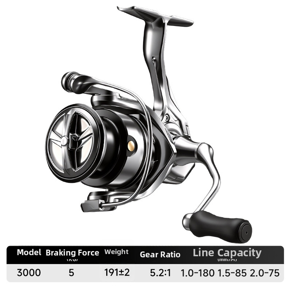 Carbon Fiber Reel Dense Line Reel For Smooth Casting Tangle-free Operation
