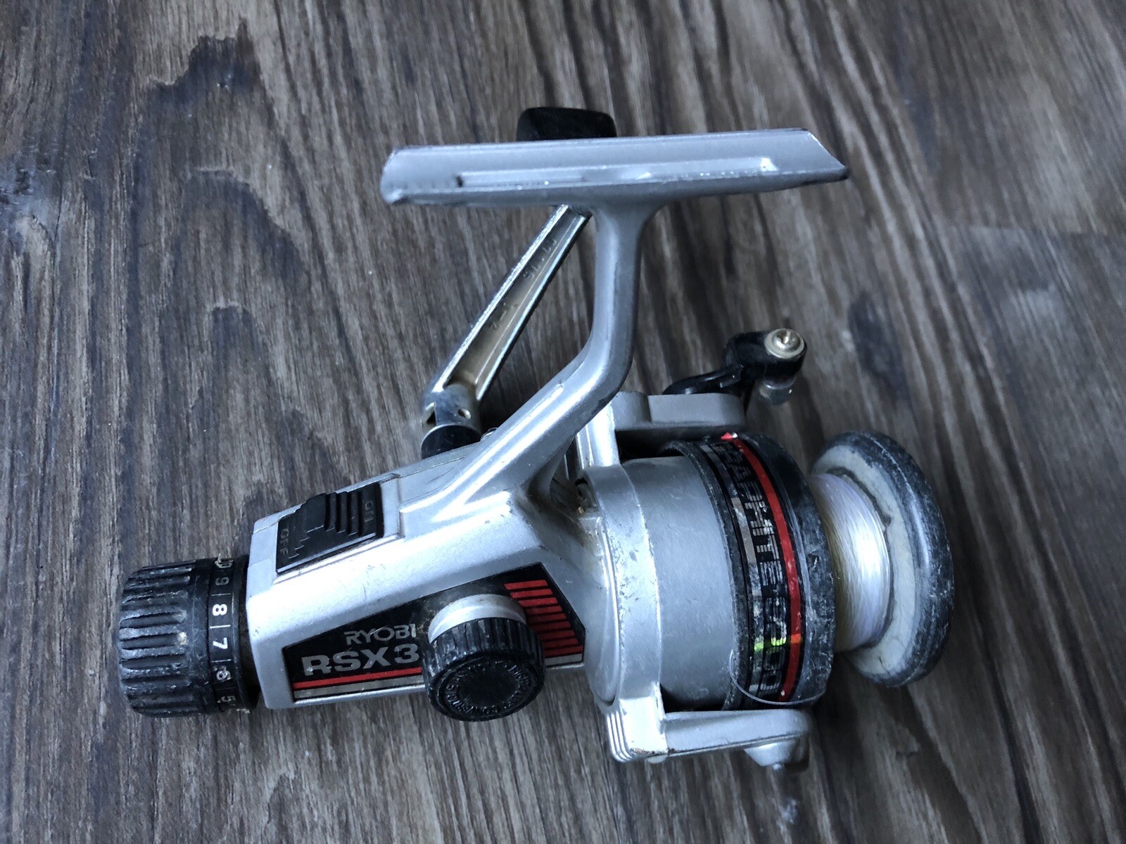 RYOBI RSX-3 SPINNING REEL RSX3 Made In Japan Gear Ratio 3.4 : 1