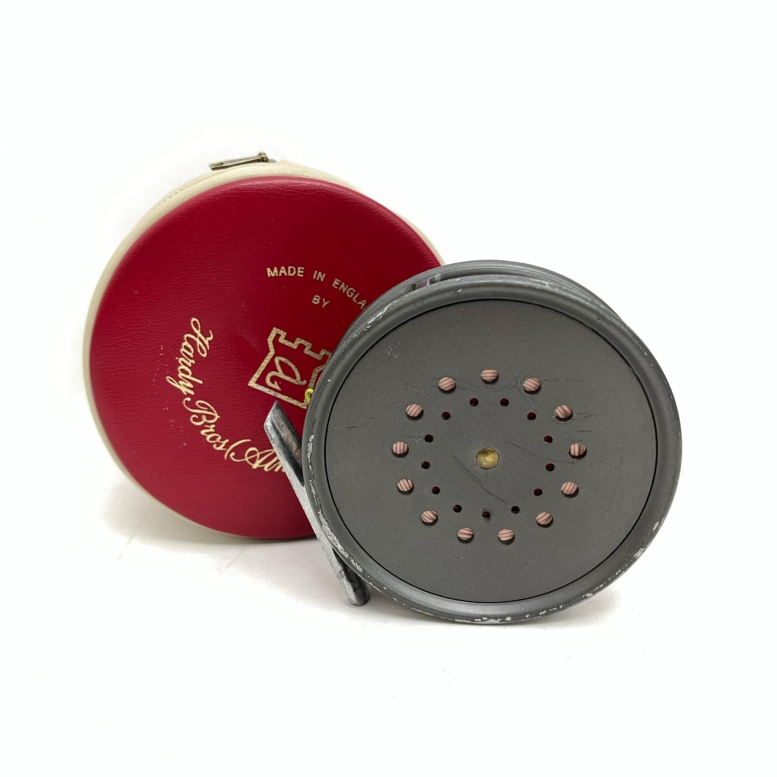 HARDY The Perfect 3 5/8 Fly Fishing Reel with Case Used