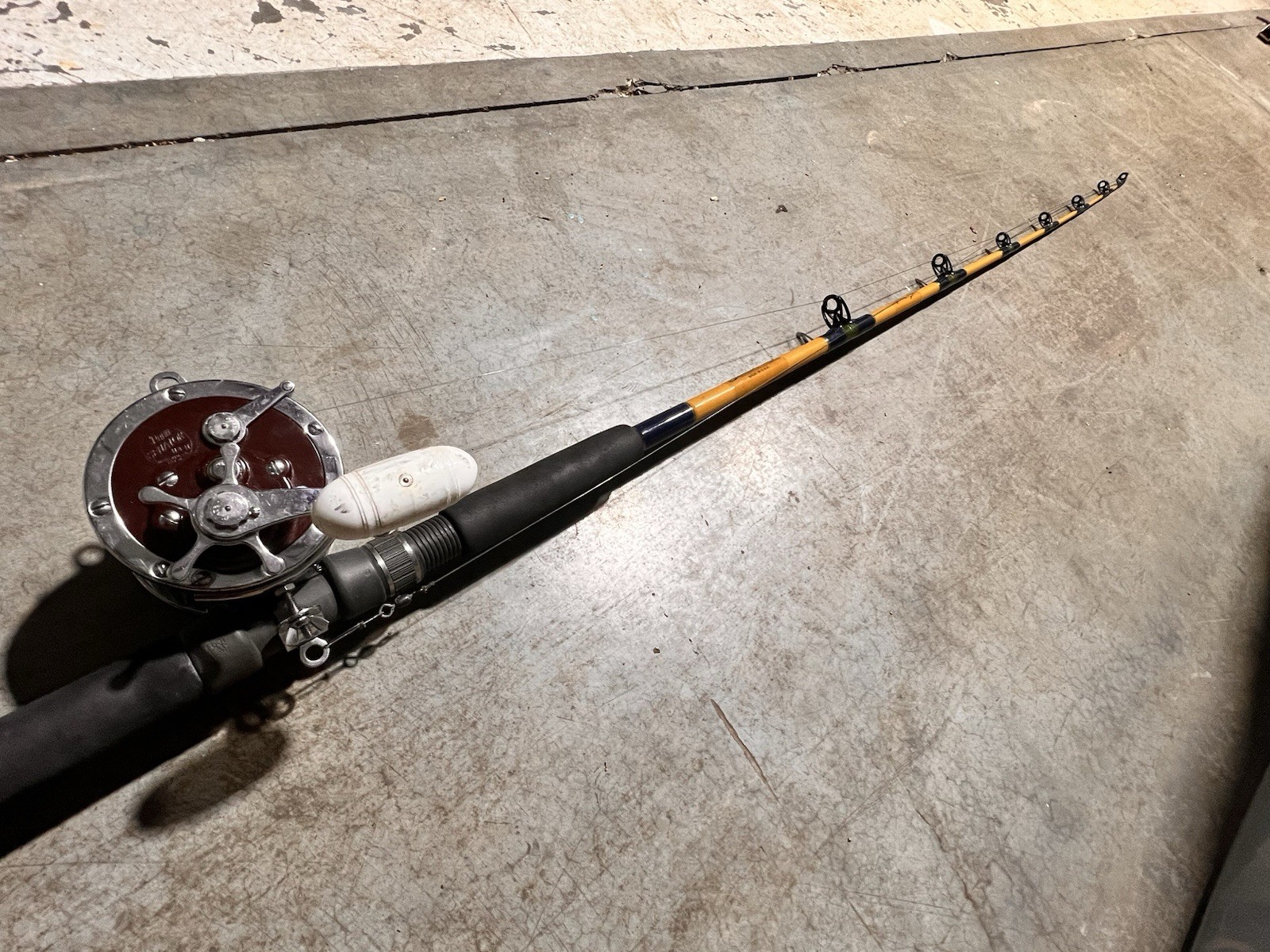 Penn Senator 114H & Rod (Make Offer) JAWS