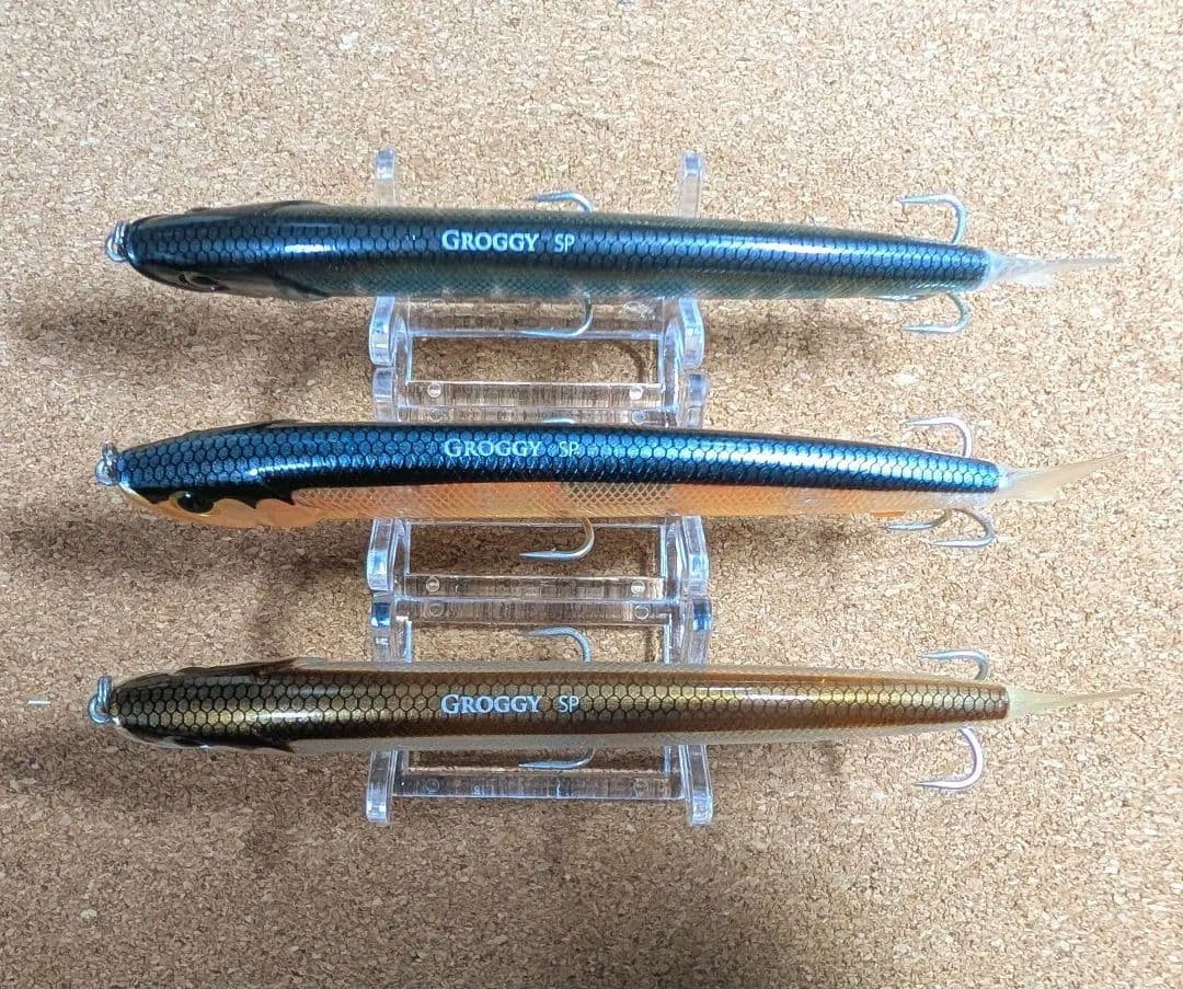 TIEMCO Glokky 130SP Suspending Minnows Set of 3