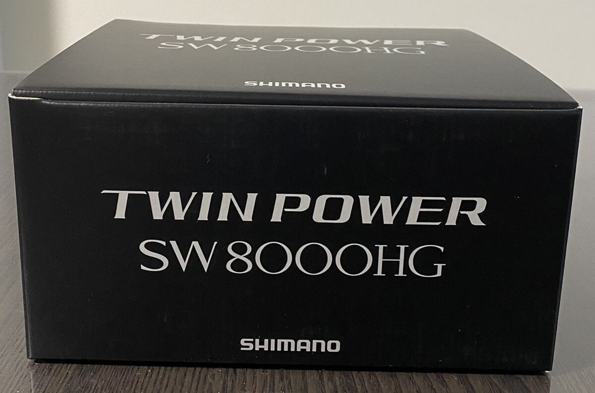 Spinning Reel 21 TWIN POWER SW 8000HG 5.6:1 Saltwater Fishing IN BOX