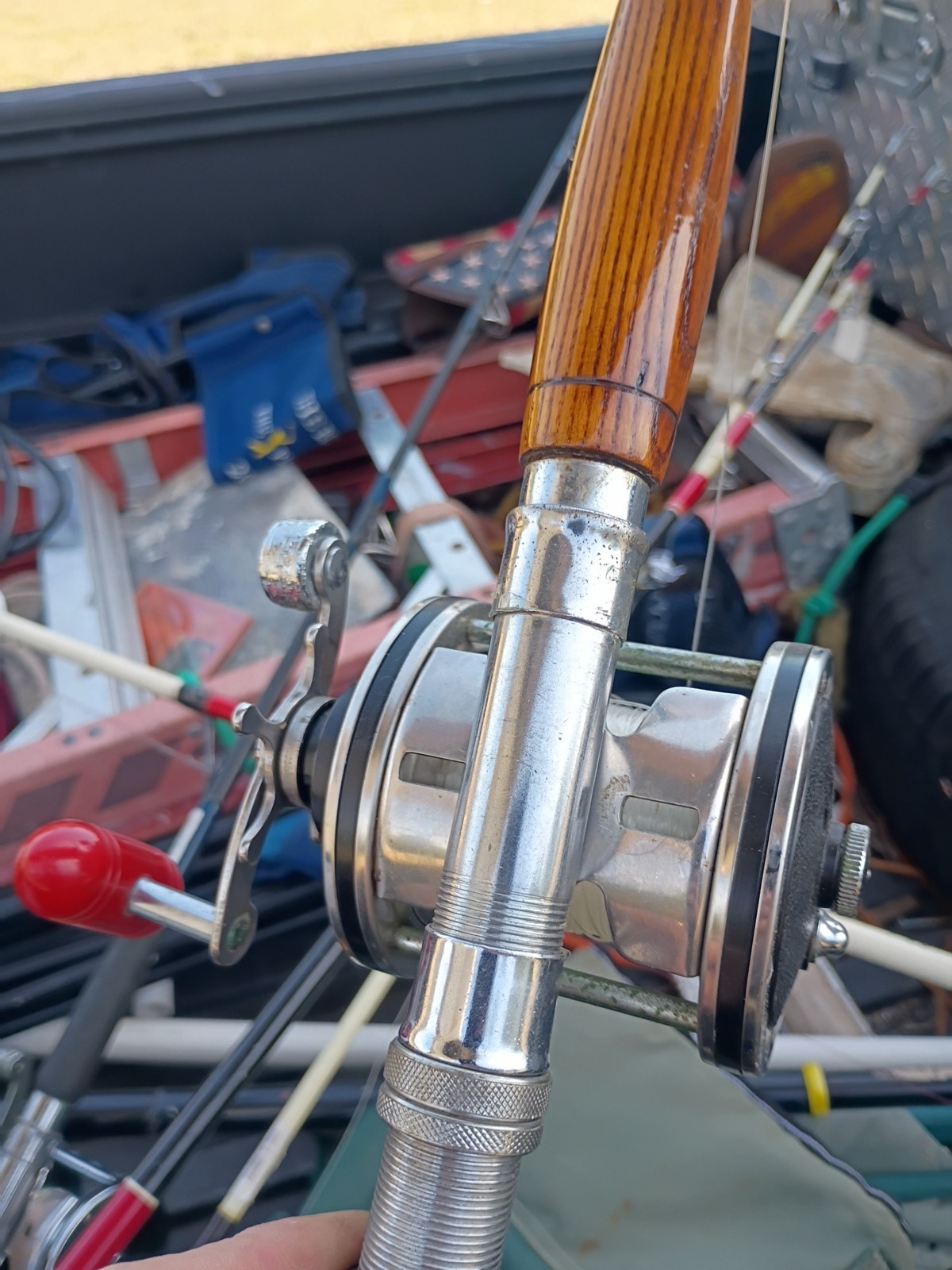 Sportfisher Ocean Side 120H Casting Fishing Reel Conventional Used Works VG