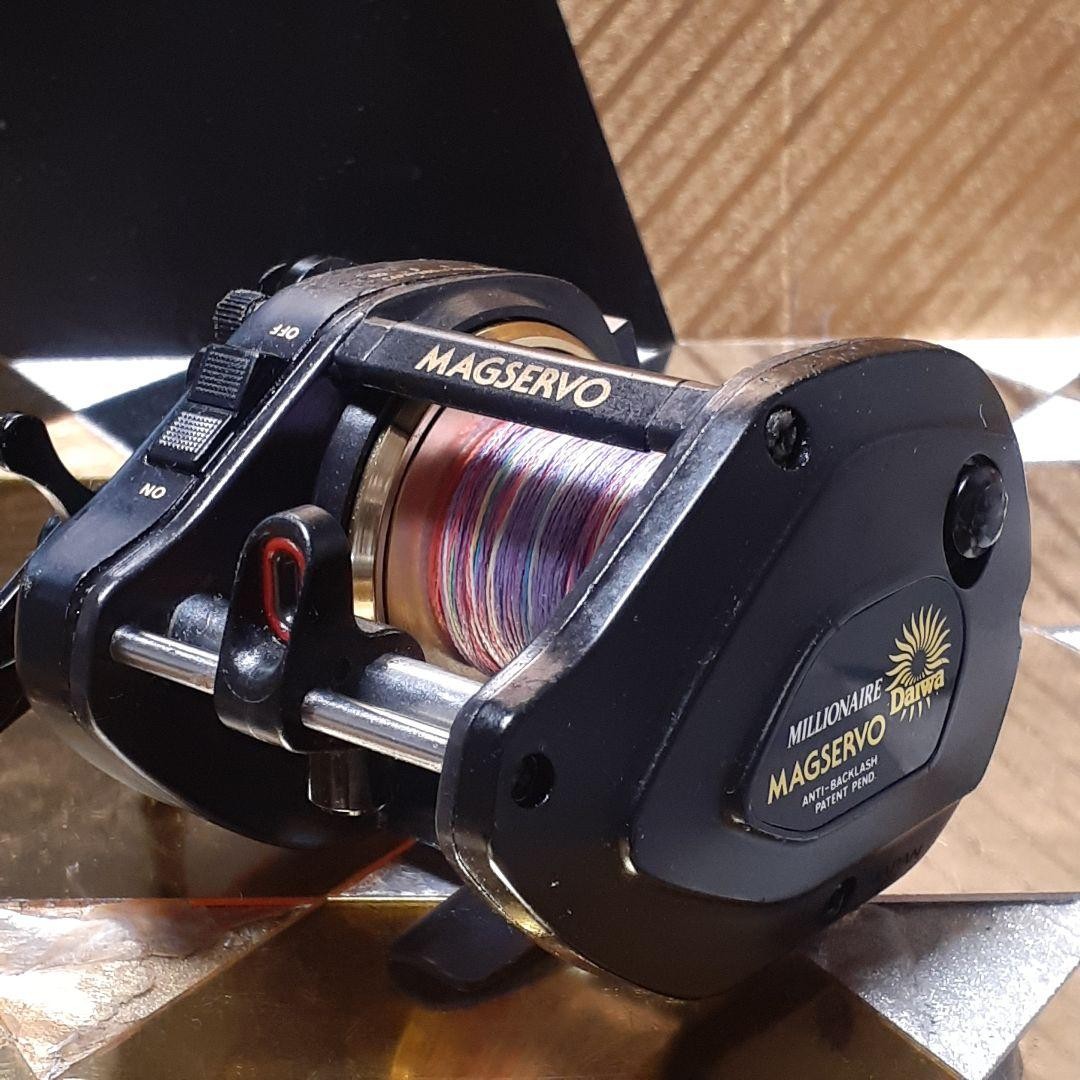 DAIWA Millionaire Mag Servo SS35 Baitcast Reel Used Vintage Magnetic Brake