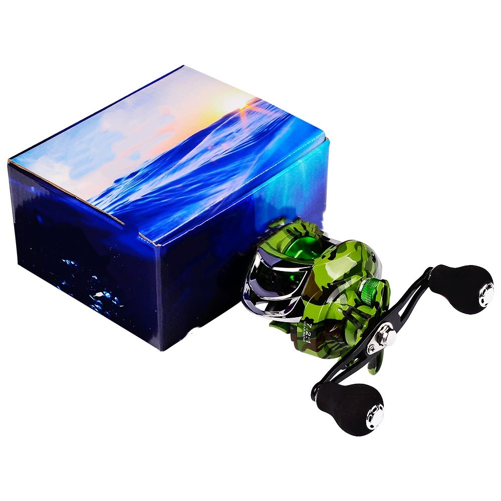 1pcs Baitcasting Reel Carbon Shell Seawater Freshwater Baitcast Fishing Reel