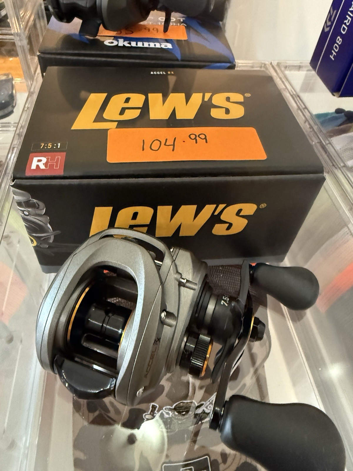 Lews Accel RX 7.5 Baitcasting Reel Right Hand