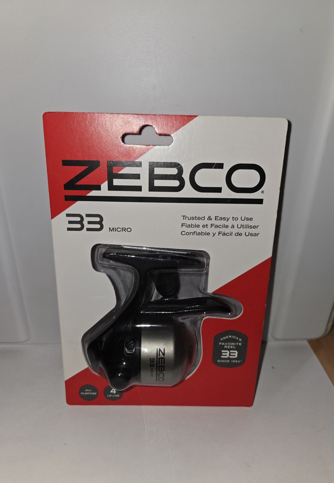 ZEBCO 33 MICRO Triggerspin Reel – 4lb Line – Model ZS5299 – Brand NEW – Sealed