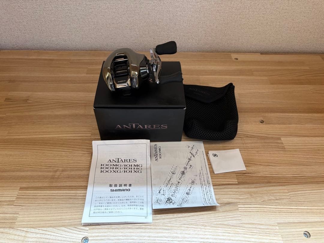 SHIMANO ANTARES 100HG Baitcasting Reel Magnesium Alloy Body High Performance