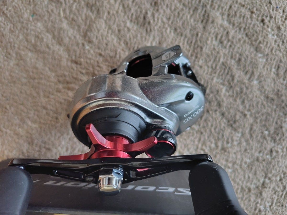2021 Shimano Scorpion MD 300XG 7.9:1 Gear Bait Casting Reel #0001