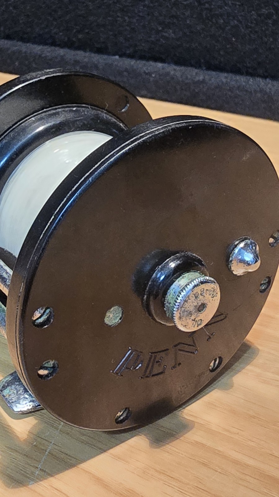 Vintage Penn Delmar No 285 Conventional Saltwater Fishing Reel Made in USA Troll