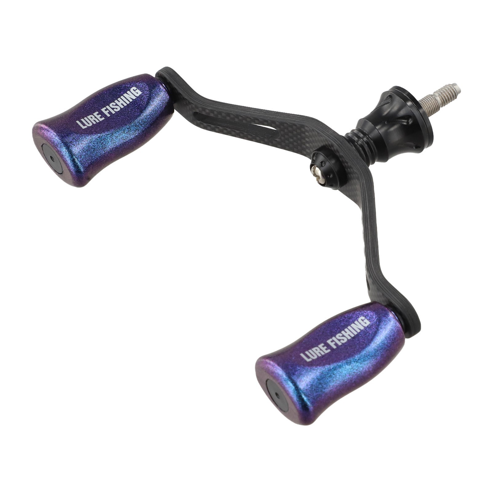 Carbon Fibre Handle Double Rocker Handle Reel Customization 12 Color Choices