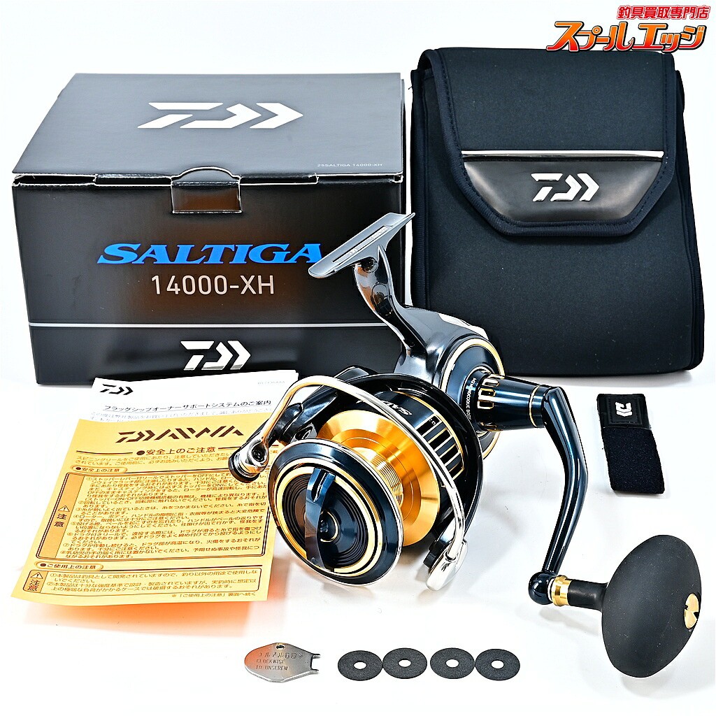 Daiwa 25 Saltiga 14000-XH Spinning Reel – Used Japan (2nd Unit)