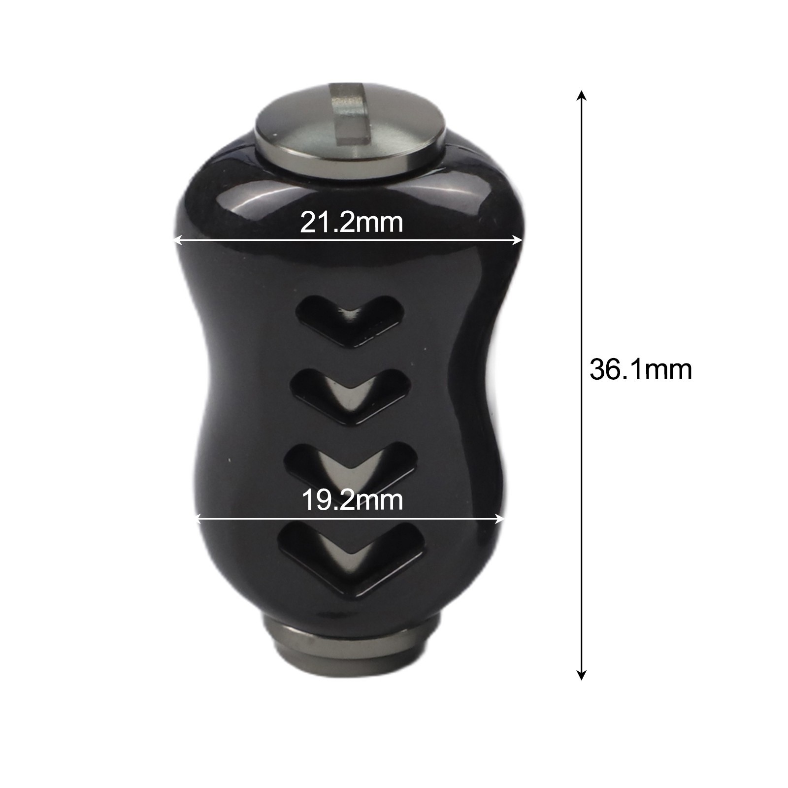 Carbon Fiber Fishing Reel Handle Knob for DAIWA Models Comfortable Grip