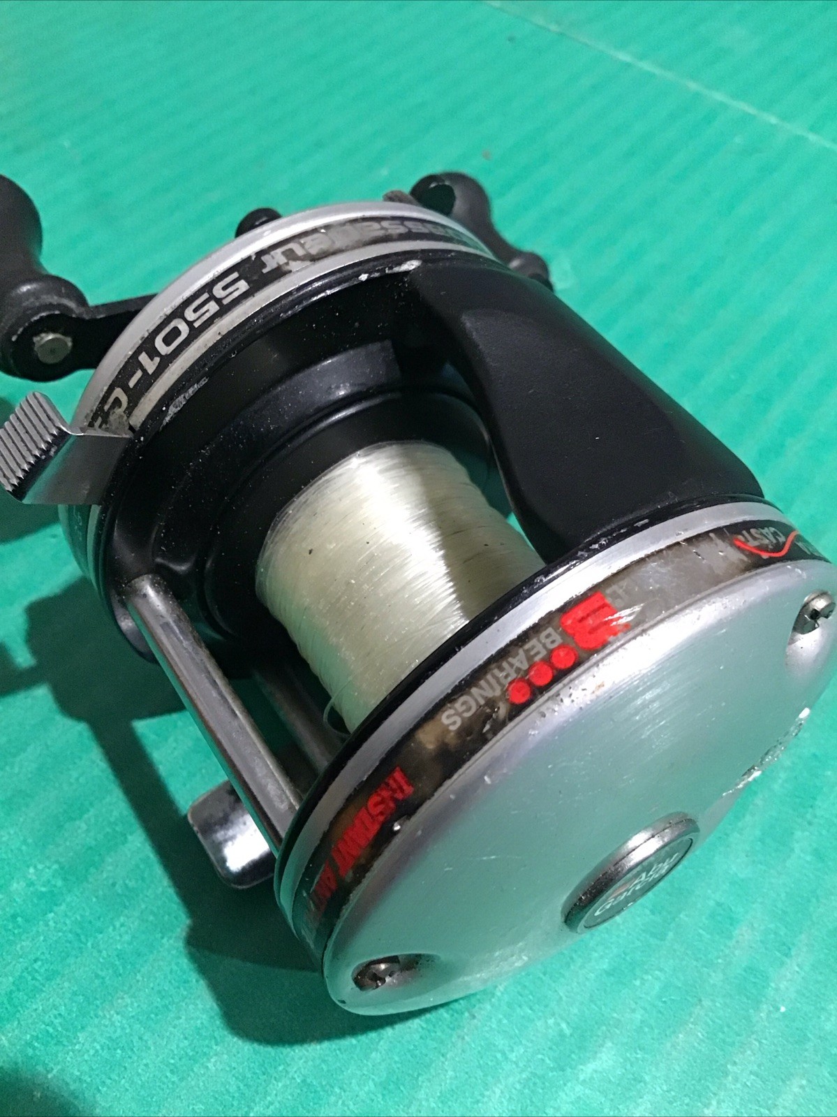 Abu Garcia Ambassadeur 5501-C3 Left Hand Baitcasting Reel Sweden Bass Catfish