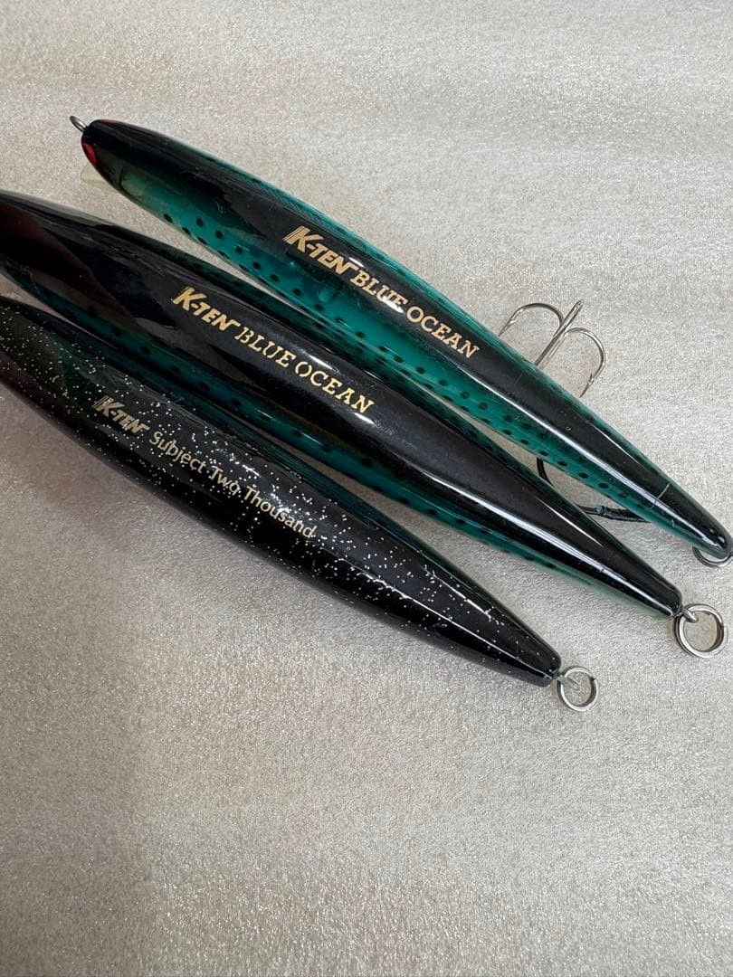TACKLEHOUSE K-TEN BlueOcean 6pcs Bass Fishing Lure Used Japan Fishing Tackle