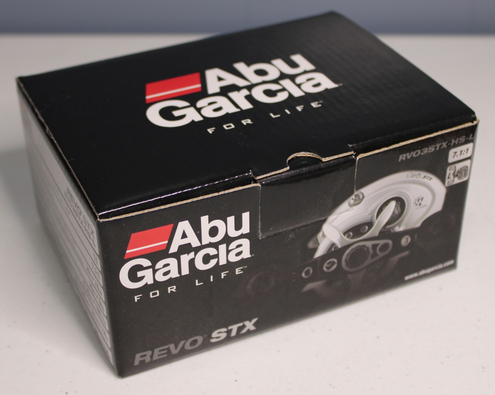 Abu Garcia Revo STX-L RVO3 7.1:1 Low Profile Baitcast Reel Left Hand 11BBs
