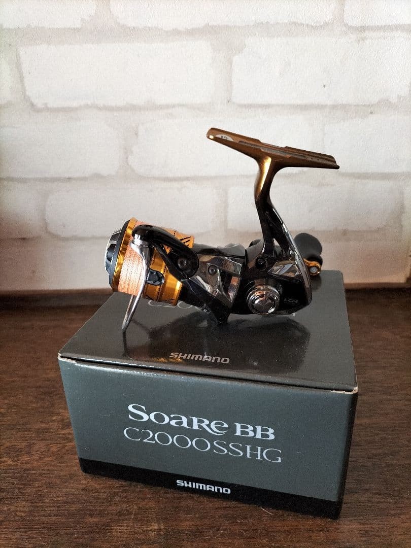 Shimano Soare C2000SSHG Spinning Reel Used Light & High Performance